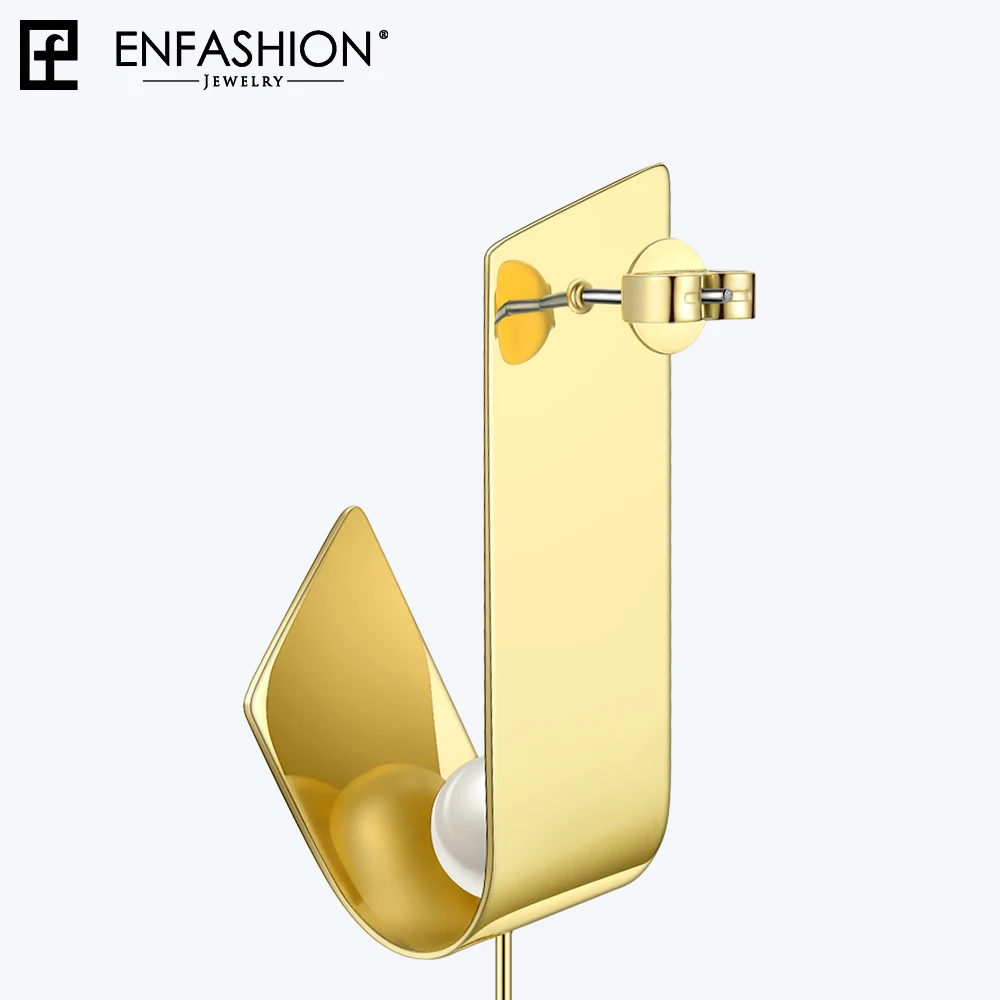 Enfashion гибкие жемчужные серьги висячие для женщин модные ювелирные изделия