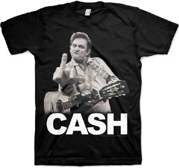 JOHNNY CASH денежных флиппин футболка S M L XL 2XL новый официальный хип хоп Новинка