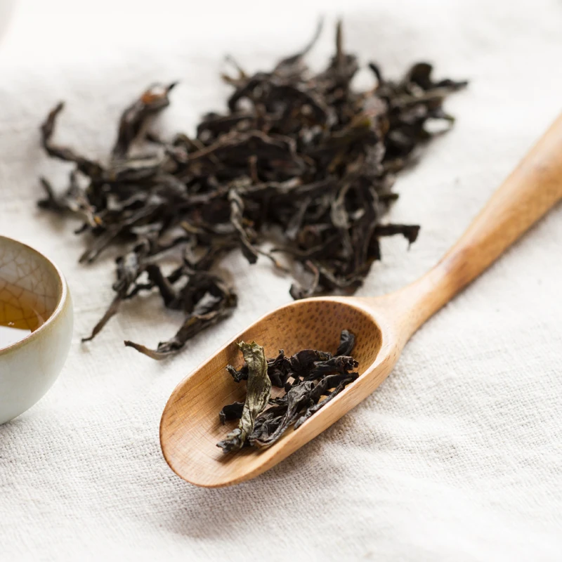 Японском стиле минималистский бамбук Чай лопатой Essential ложка Китайский Kongfu