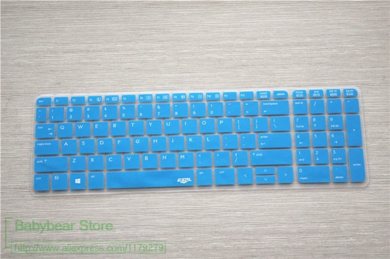 Для Hp Probook 450 Go G2 470 455 G1 G0 S15 / S17 2014 15 6 дюймов Клавиатура силиконовый чехол Защита