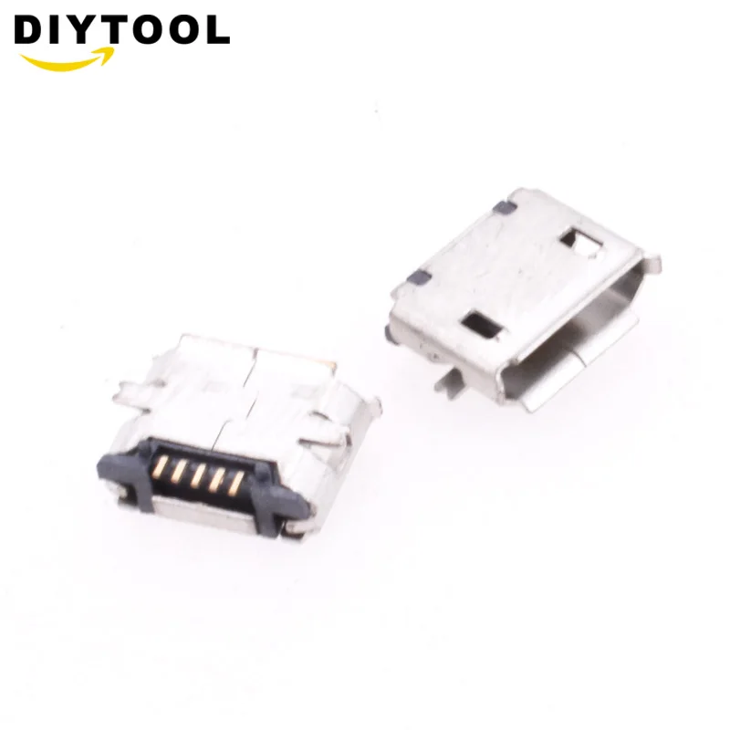 10 шт. Micro USB MK5P 5 контактный гнездовой разъем G19 зарядный прямой|Соединители| |