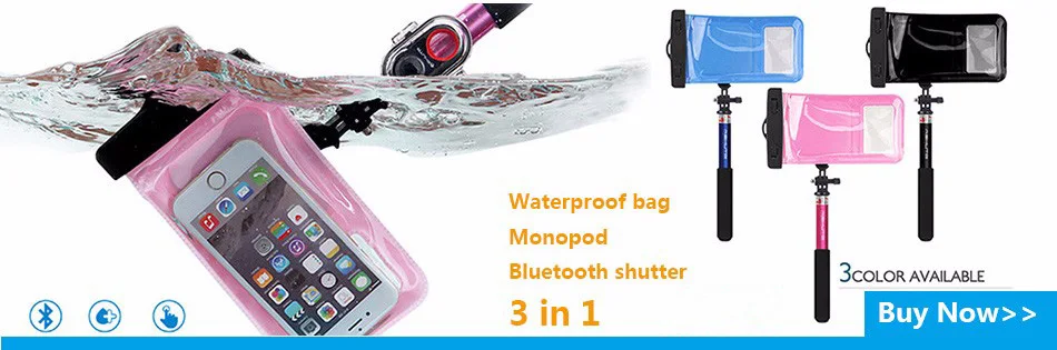 3 в 1 Алюминиевый сплав Bluetooth селфи палка с мини штатив для Gopro камеры выдвижной монопод для Iphone Android телефонов