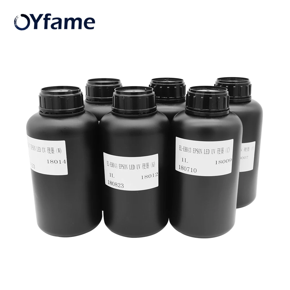 Флакон УФ чернил OYfame 6 светодиодные чернила для Epson 1390 L800 1400 1410 1430 1500W R280