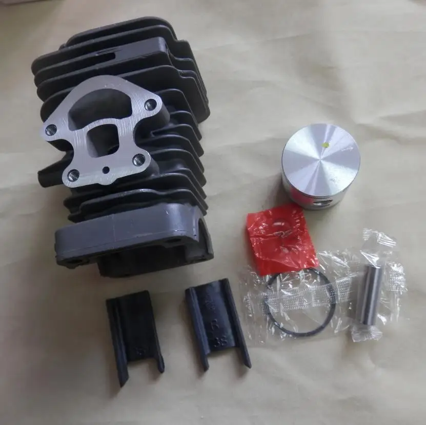 

CYLINDER & PISTON KIT 39MM FITS REDMAX GZ380 CHAINSAW KOBLEN PIN RING CLIPS L&R TRANSFER INSERT ASSEMBLY REPL P/N 545050418