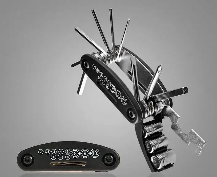 Многофункциональный инструмент для ремонта велосипеда MTB спицевый ключ Отвертка