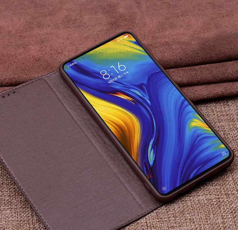Nefeilike Роскошные Xiaomi mi X 3 чехол из натуральной кожи с откидной крышкой для задней панели для mi X3 Coque чехол для телефона высокое качество