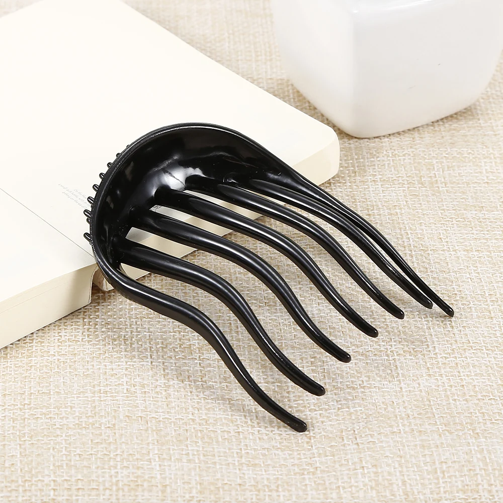 1Pcs Black Hair Clips And Portable Bouffant Insert Clip Ponytail Comb Hairpins Styling Tools | Красота и здоровье