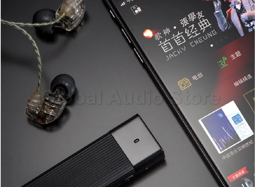 LeeSound R11 беспроводной Bluetooth 4,1 мини портативный усилитель для наушников с шумоподавлением USB DAC аудио приемник