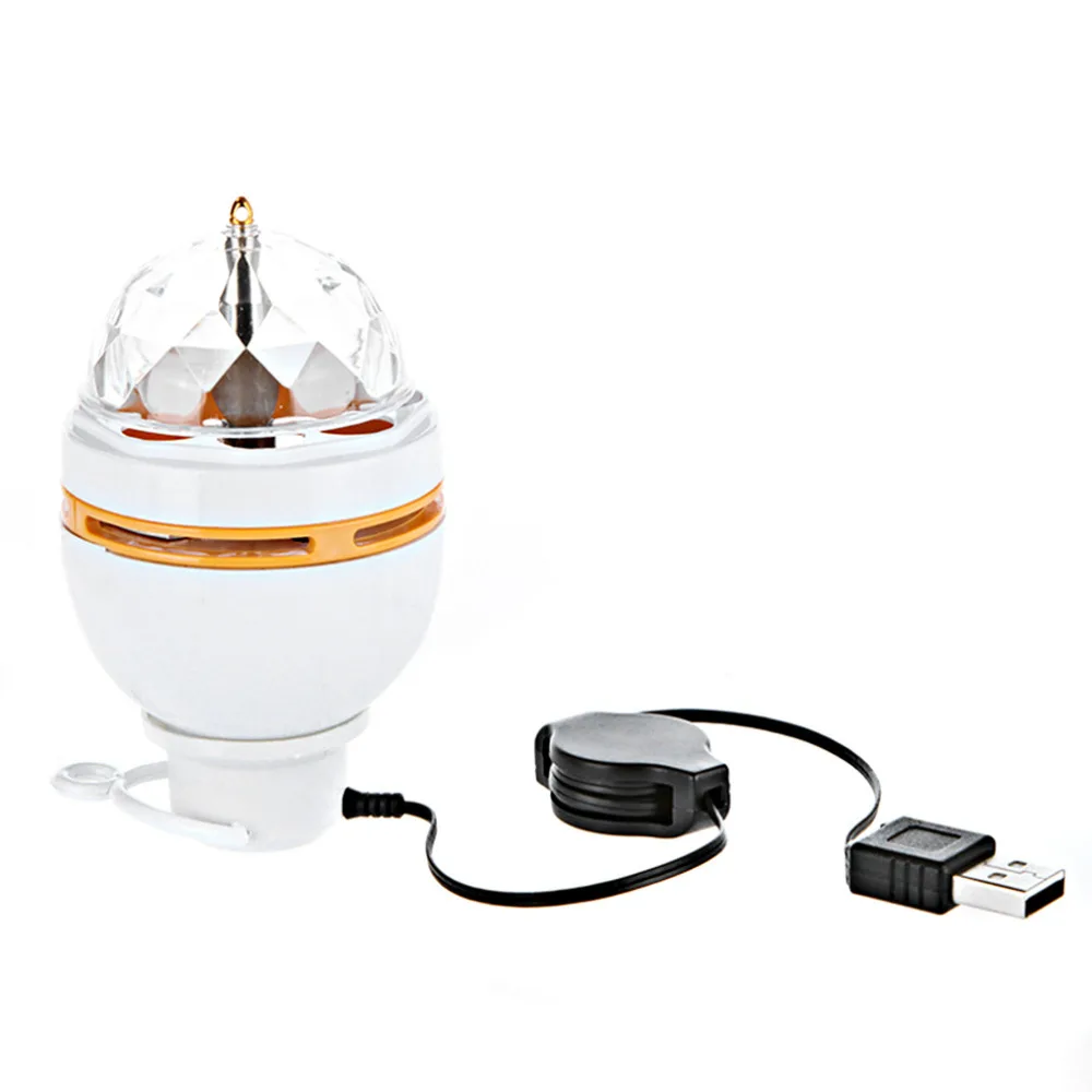 Мини RGB 3 Вт светодиодный MP3 DJ клуб паб диско вечерние музыка хрустальный