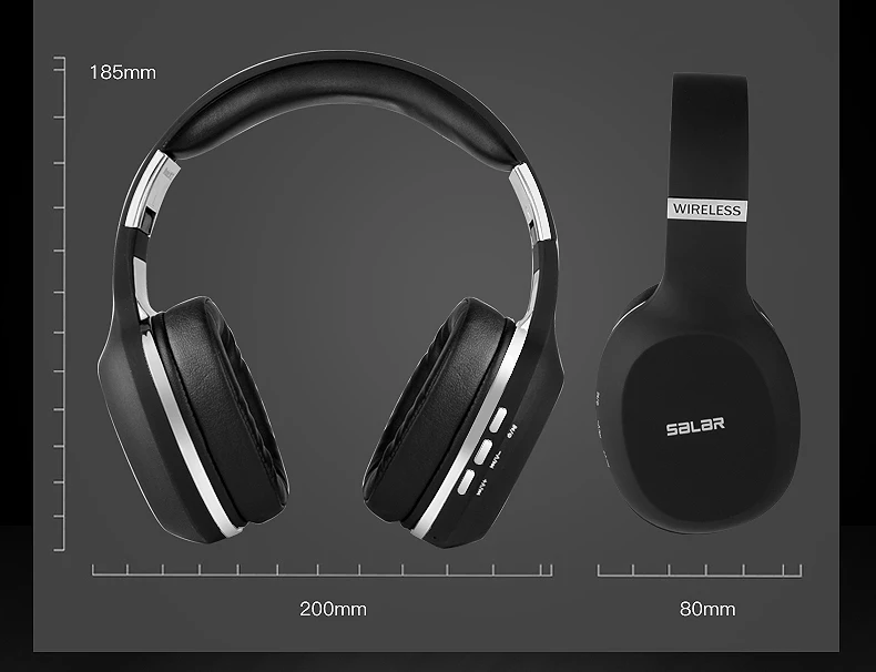 Salar N12 Беспроводная гарнитура складная Bluetooth гарнитура наушники Игровые наушники с микрофоном для телефона ПК Компьютеры