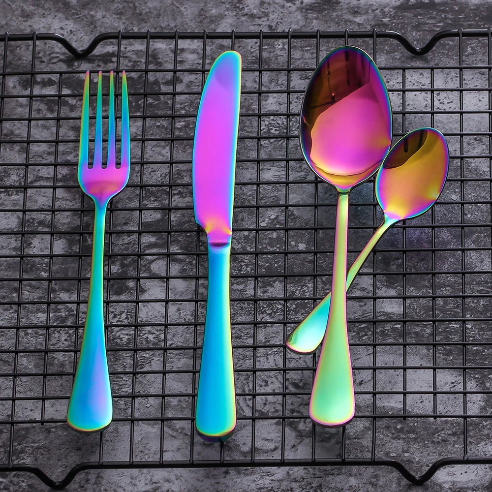 Женский свадебный набор столовых приборов из нержавеющей стали 18/10|travel cutlery set|knife