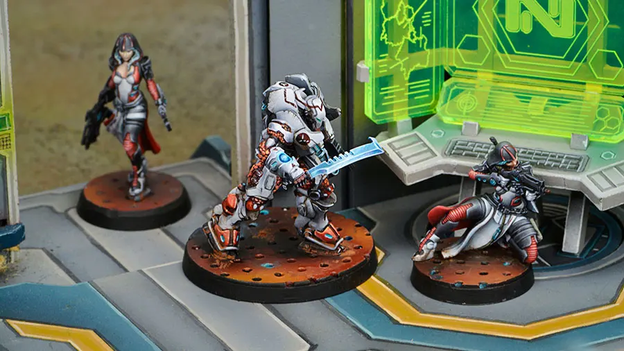 [Loong Way Miniatures] коровун Беллы Бесконечность 0611 TASKMASTERS BAKUNIN SWAST TEAM 32 мм Металлические