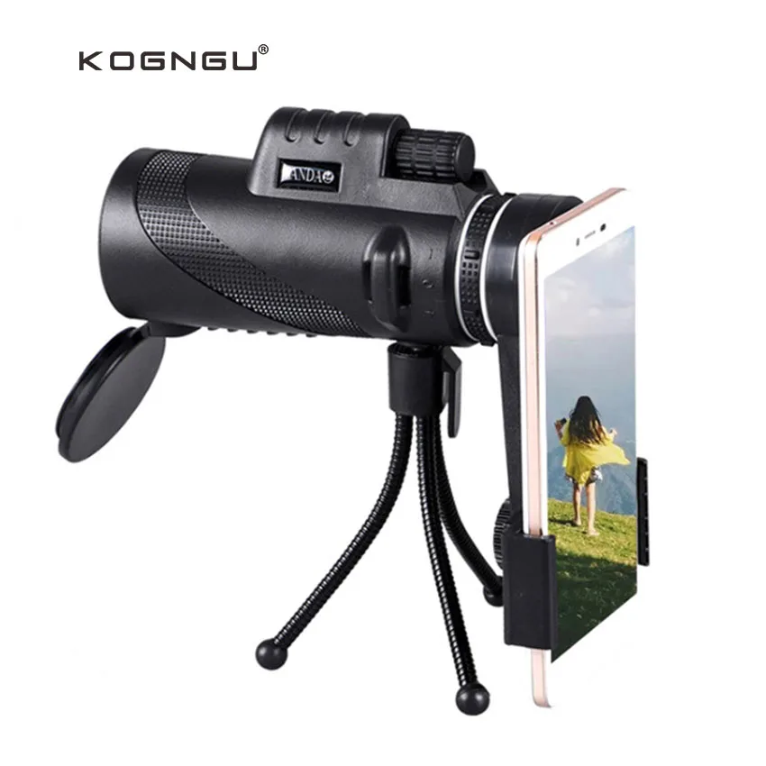 Kogngu телефон объектив камеры 40x lentes Zoom Монокуляр телефон телескоп объектив 40x60 камера lentes Zoom объектив для смартфона para