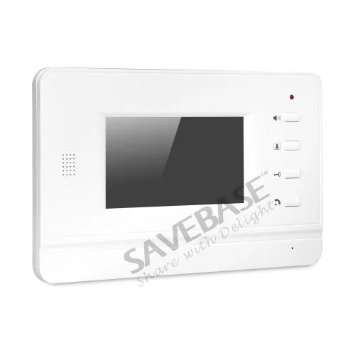 HOMSECUR 4 3 дюйма Видеодомофон с ИК ночным видением для охранных XC005 +