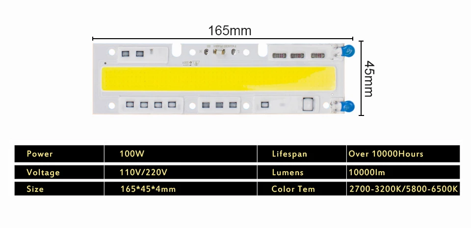 Светодиодный прожектор светильник для студийной фотосъемки 150 W 100 Вт 50 Вт 30 Вт Светодиодный прожектор светильник IP66 Водонепроницаемый 220V 110V Точечный светильник светодиодный уличный светильник ing Gargen лампа