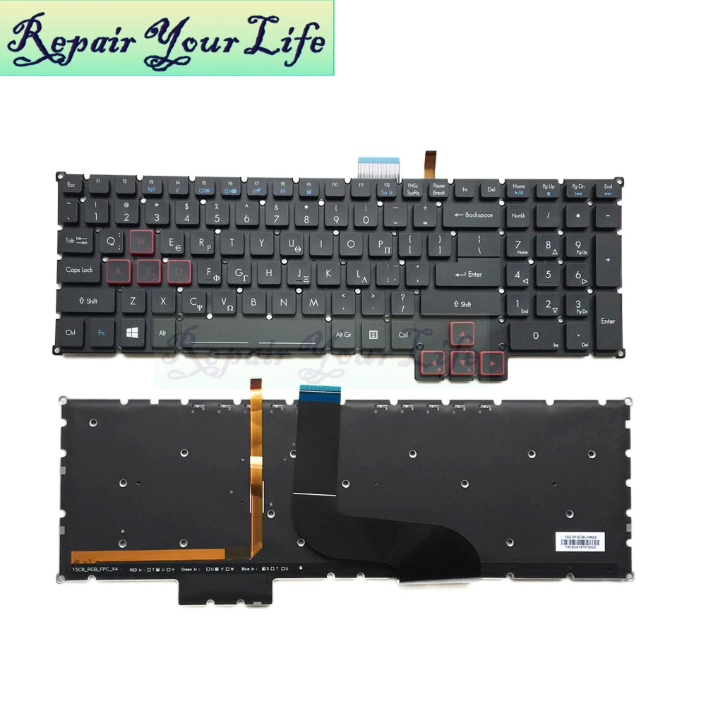 Ремонт вы жизнь Клавиатура ноутбука для ACER Predator 17 15 G9-591/591R G9-592/593 G9-791/792 GK макет с