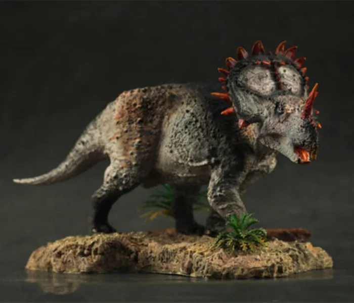 1:35 китайский Sinoceratops фигурка в масштабе динозавра основа для моделирования Игрушка коллектор Декор