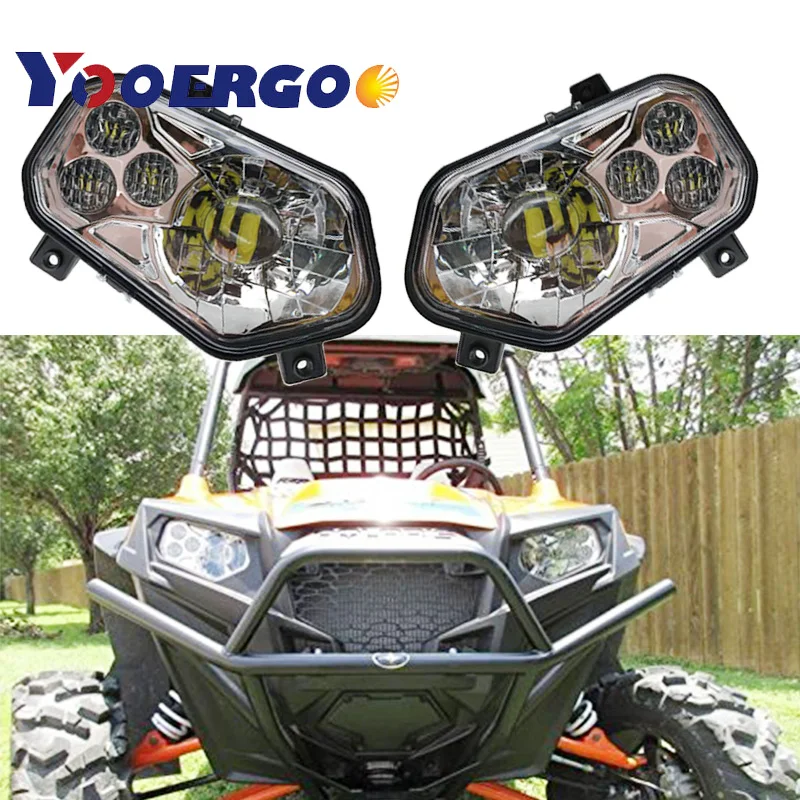 ATV UTV свет аксессуары проектор фара Polaris Ranger/спортивный светодиодный комплект фар