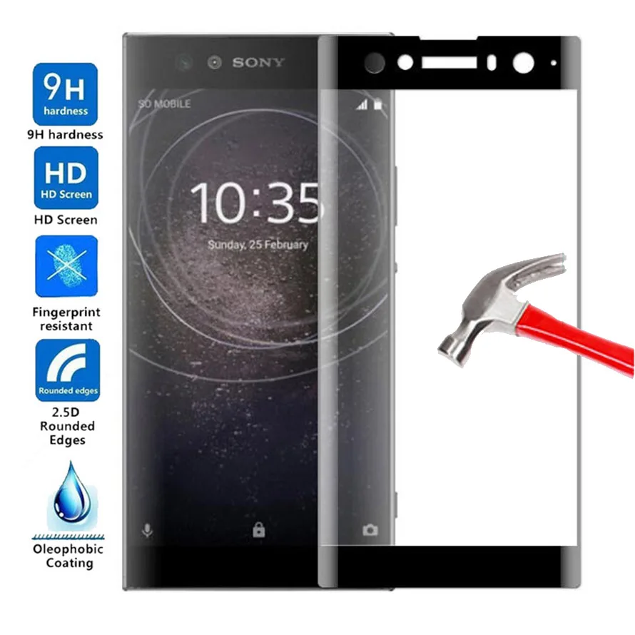 Стекло для Sony Xperia XA F3111 полное покрытие Защита экрана F3113 F3115 закаленное стекло |