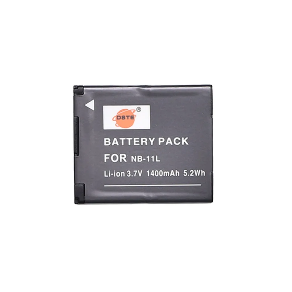 DSTE 2x NB-11L NB-11LH батарея+ USB зарядное устройство для Canon PowerShot A2500 A2600 SX400 IS IXUS 275 HS IXUS 240 IXY 220F IXY 420F