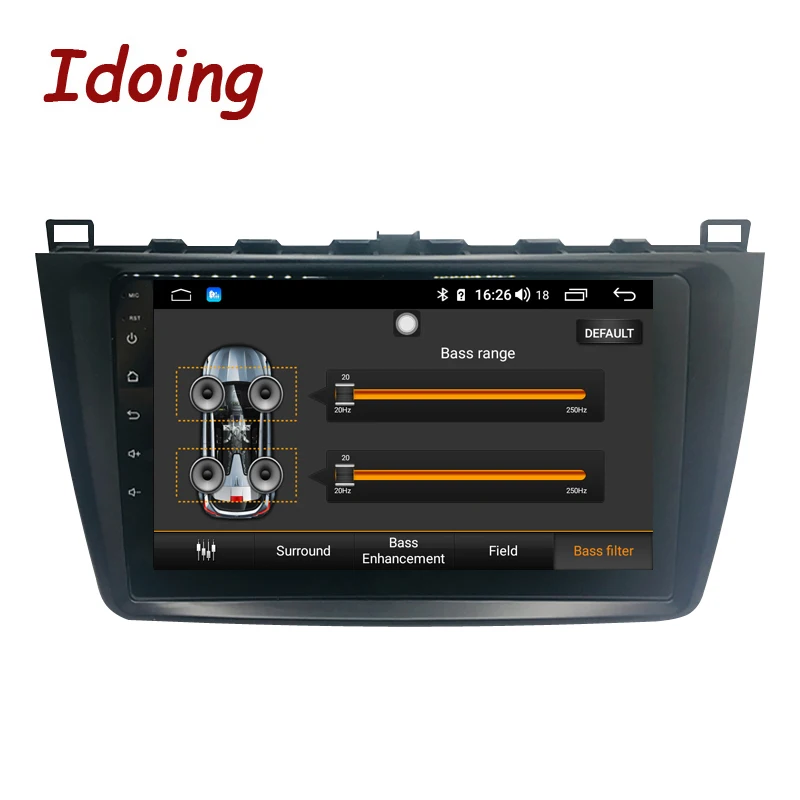 Standard Idoing " ips 2.5D 4G+ 64G Автомобильный Радио Мультимедиа Android 8,1 плеер для Mazda 6 II Ultra Ruiyi 2 2007-2012 gps навигация нет 2din - Цвет: Standard