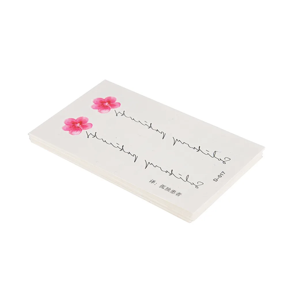 Водостойкая временная татуировка Наклейка 30 шт. лист металлическая золото