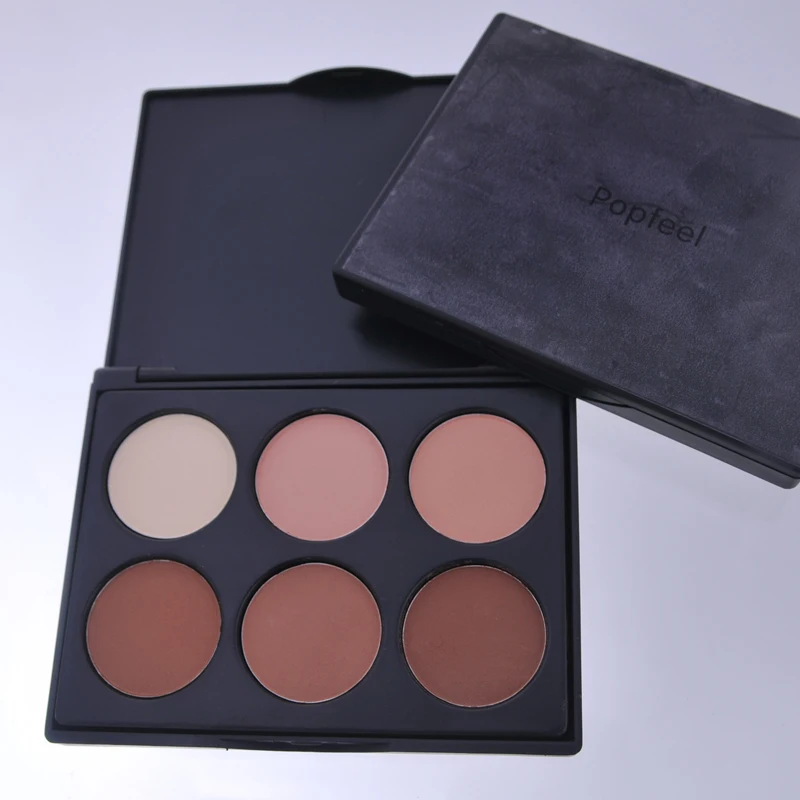 Бренд maquillage Bronzer Enlumineurs осветляющая основа для лица мерцающая пудра хайлайтер макияж Контур Палитра