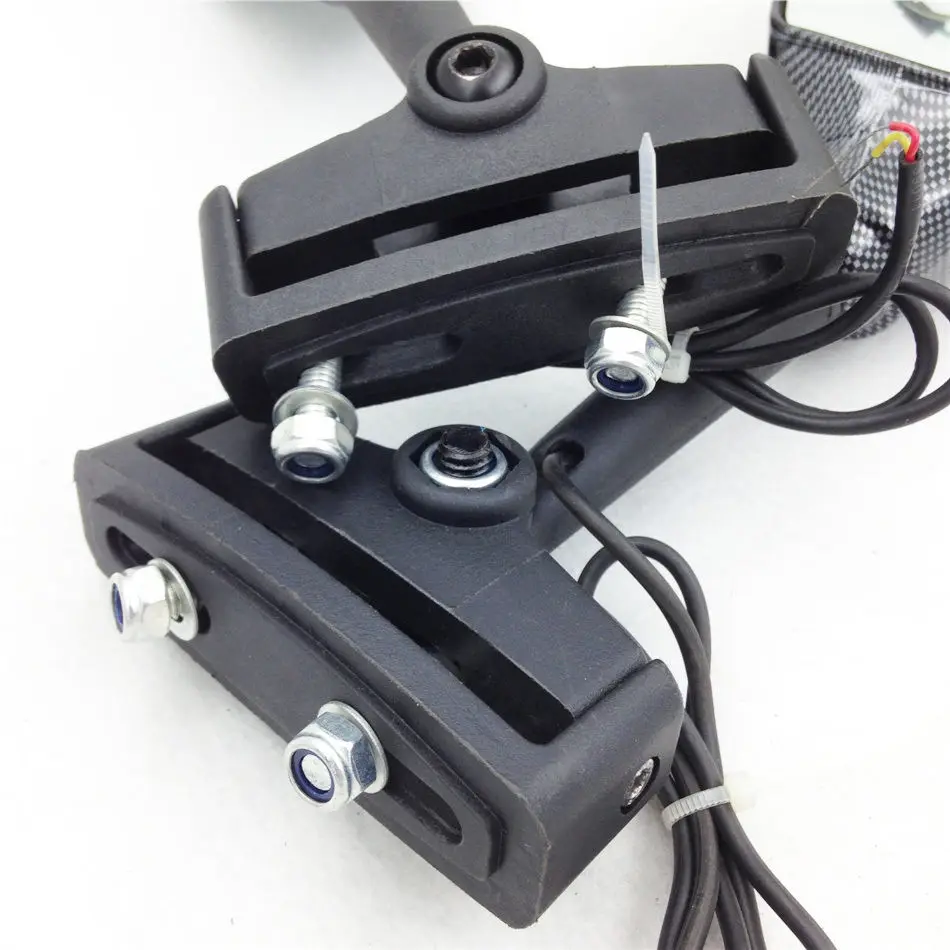 Мотоцикл LED указатель поворота интегрированы сторона заднего Зеркала для Yamaha YZF 600 R1 R6 R6S FZ1 FZ6 fz6s Fazer FJR1300 XJ6