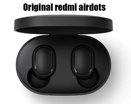 Redmi airdots Оригинальные наушники Xiaomi Redmi TWS Bluetooth 5,0, стерео наушники с басами и микрофоном, беспроводные наушники с управлением ии - Цвет: Redmi airdots
