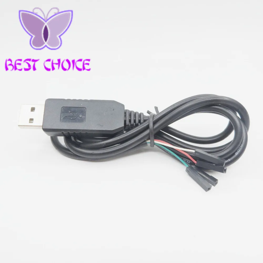 Бесплатная доставка 1 шт./лот PL2303 PL2303HX USB в UART TTL кабель модуль 4 p pin RS232 конвертер