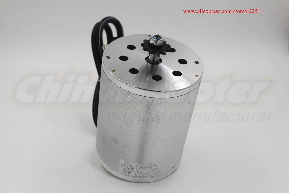1800W 48V с бесщеточным двигателем постоянного тока мотор электрический скутер BLDC мотор 1800W 48V Электрический мотор(электрический скутер запчасти Запчасти