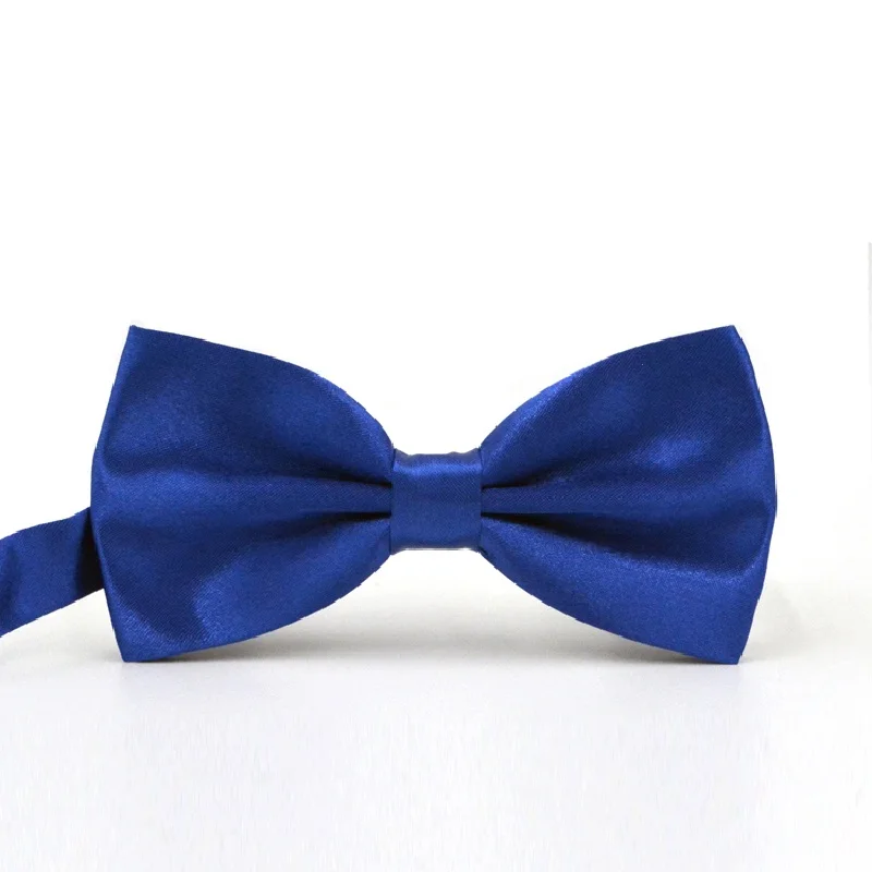 Мужской галстук бабочка из полиэстера однотонные вечерние галстуки бабочки для