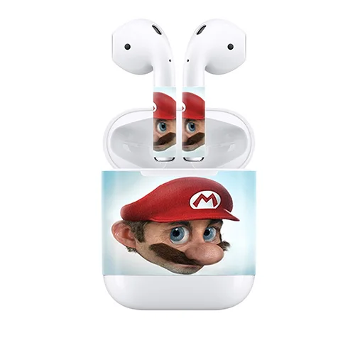 Кожа для Apple AirPods-Golf | Защитная, прочная и уникальная виниловая наклейка-обертка | легко наносится, удаляется и меняется