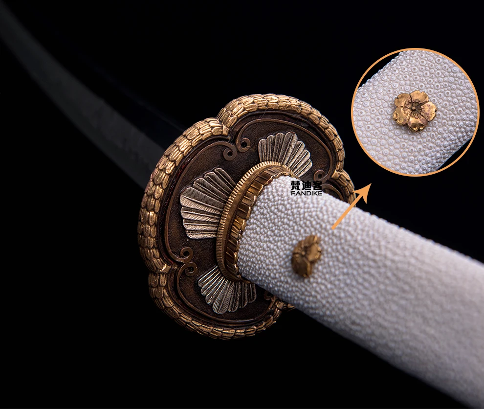 Boutique Japanese Samurai Sword Katana Clay Tempered T10 Steel Chinese sword, Japanese sword, samurai real katana sword, fandike