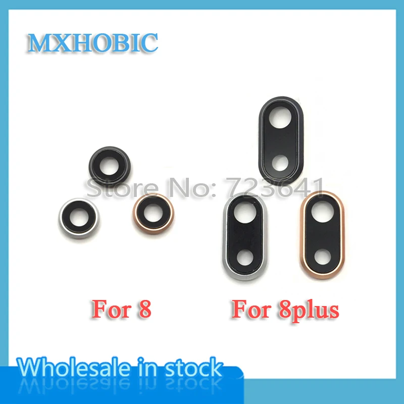 MXHOBIC 5 шт./лот задняя камера стеклянное кольцо объектива Крышка для iPhone X XR XS Max 7 8 Plus