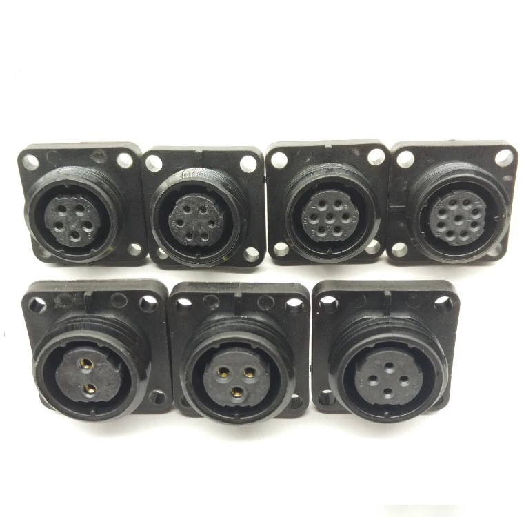 Водонепроницаемый разъем IP68 для кабеля авиационный штекер и гнездо 2 3 4 5 6 7 9 Pin 16
