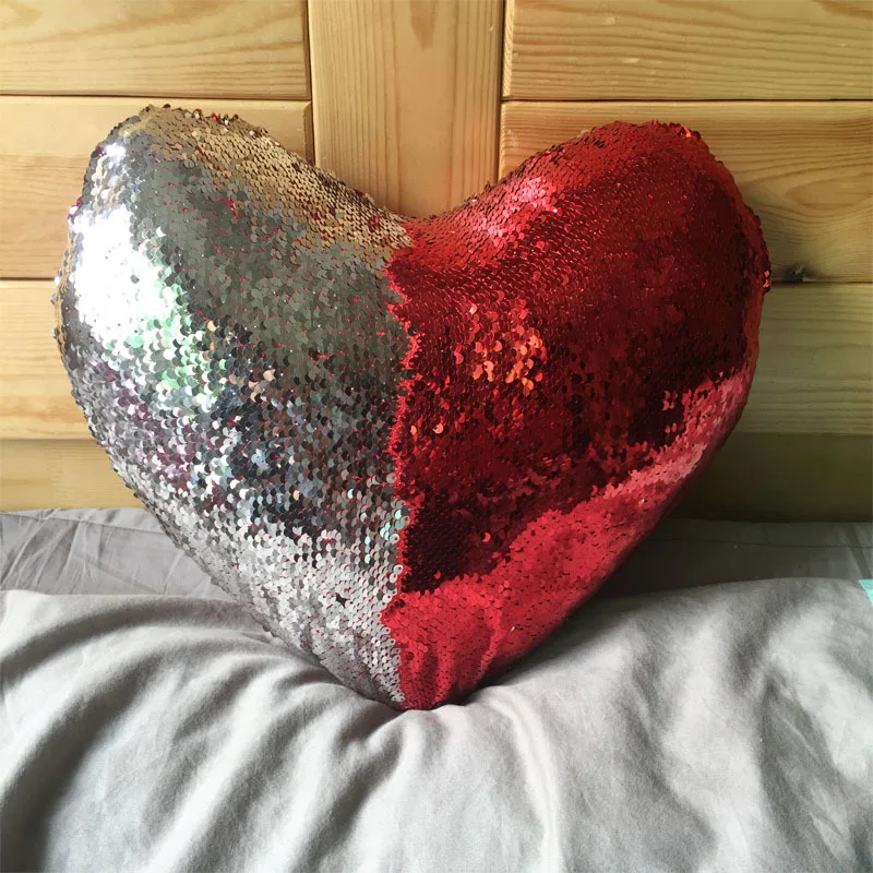 Новая подушка с блестками в виде русалки Волшебная меняющаяся расцветка