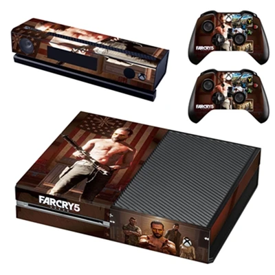 GSTM1580 Far Cry 5 Skins наклейка s для Xbox One игры виниловые наклейки для кожи наклейка консоль контроллер Защитная крышка новое поступление - Цвет: GSTM1580