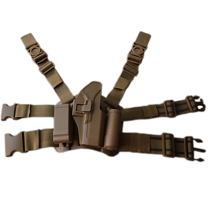 Тактическая кобура для пистолета Glock военная страйкбольная правой руки