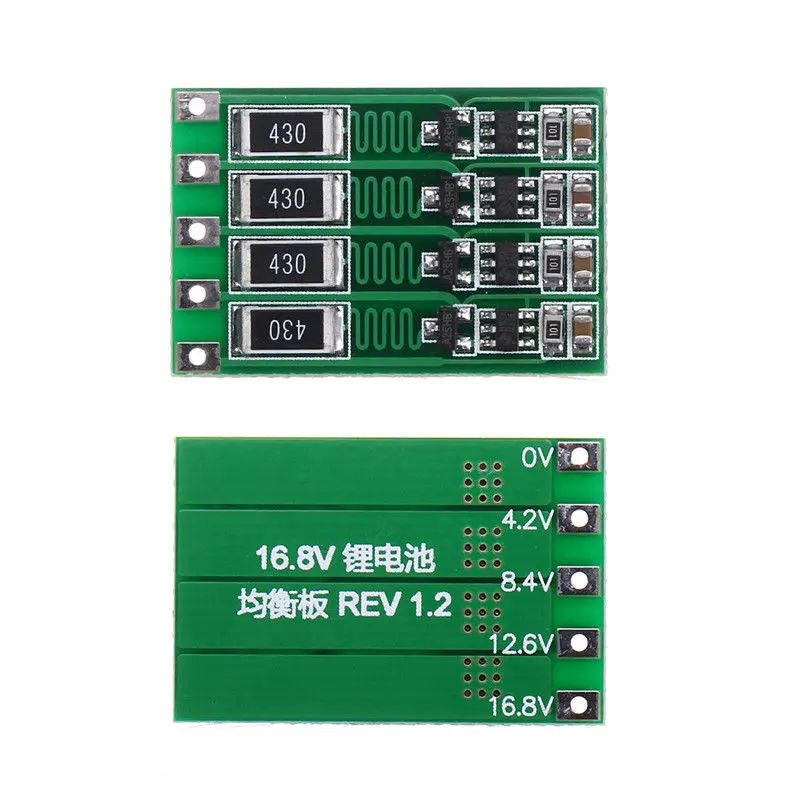 Mayitr 4S 16,8 в 100мА литий-ионный аккумулятор 18650 плата BMS PCB защита балансировочная плата для интегральных Схем