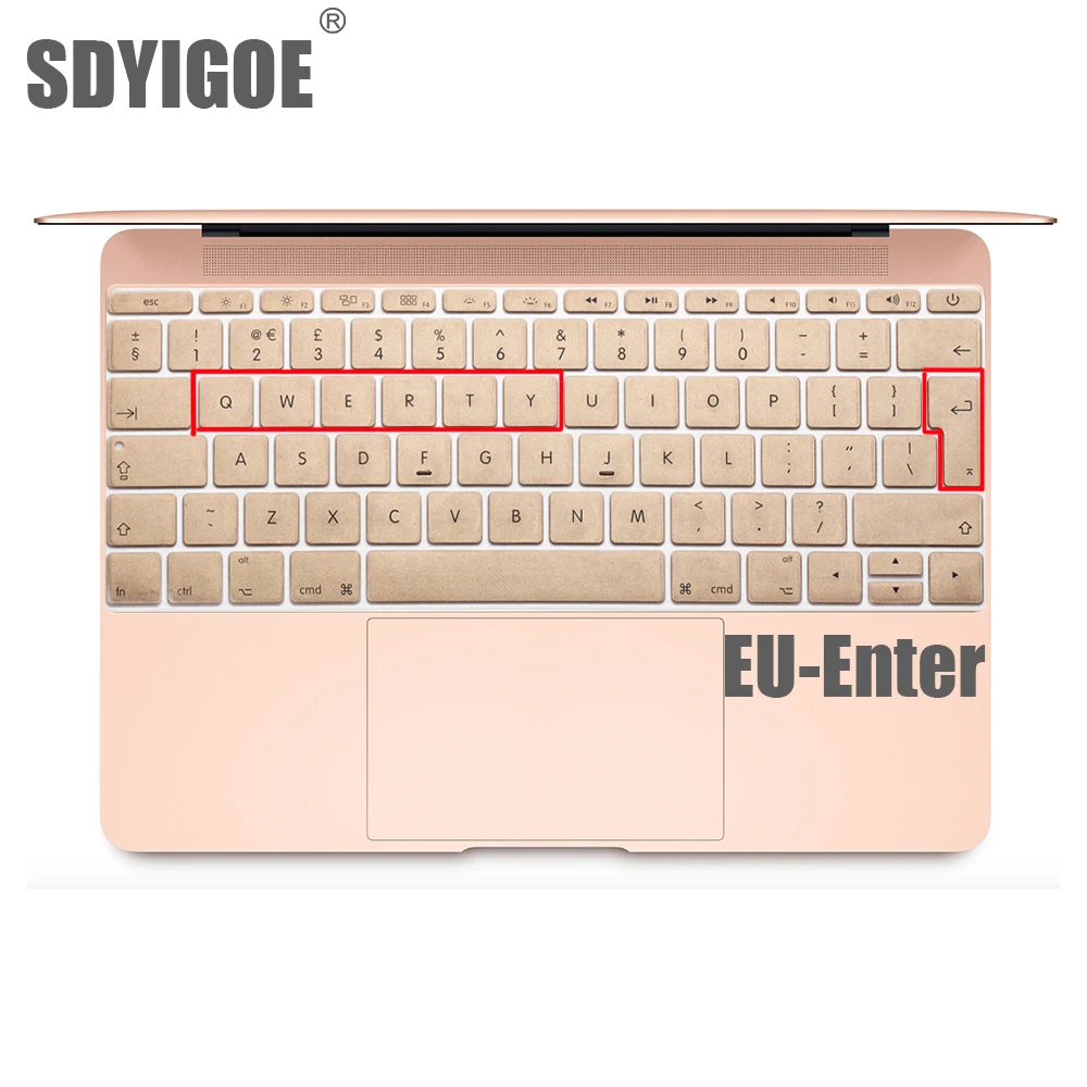 Чехол для клавиатуры европейская версия Macbook 12 дюймов A1534 Retina Pro 13 не с сенсорной