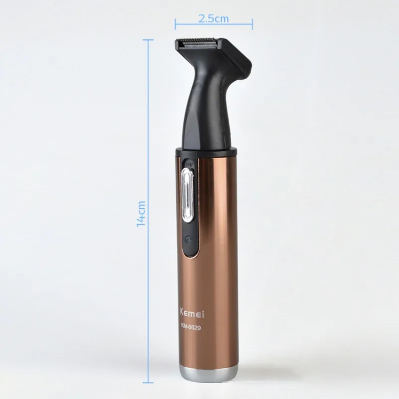

EU Electric 2 in 1 Rechargeable Nose Ear Sideburns Cleaner Hair Trimmer Nose Hair Trimmer Safe Face Care Shaver For Nose Tool