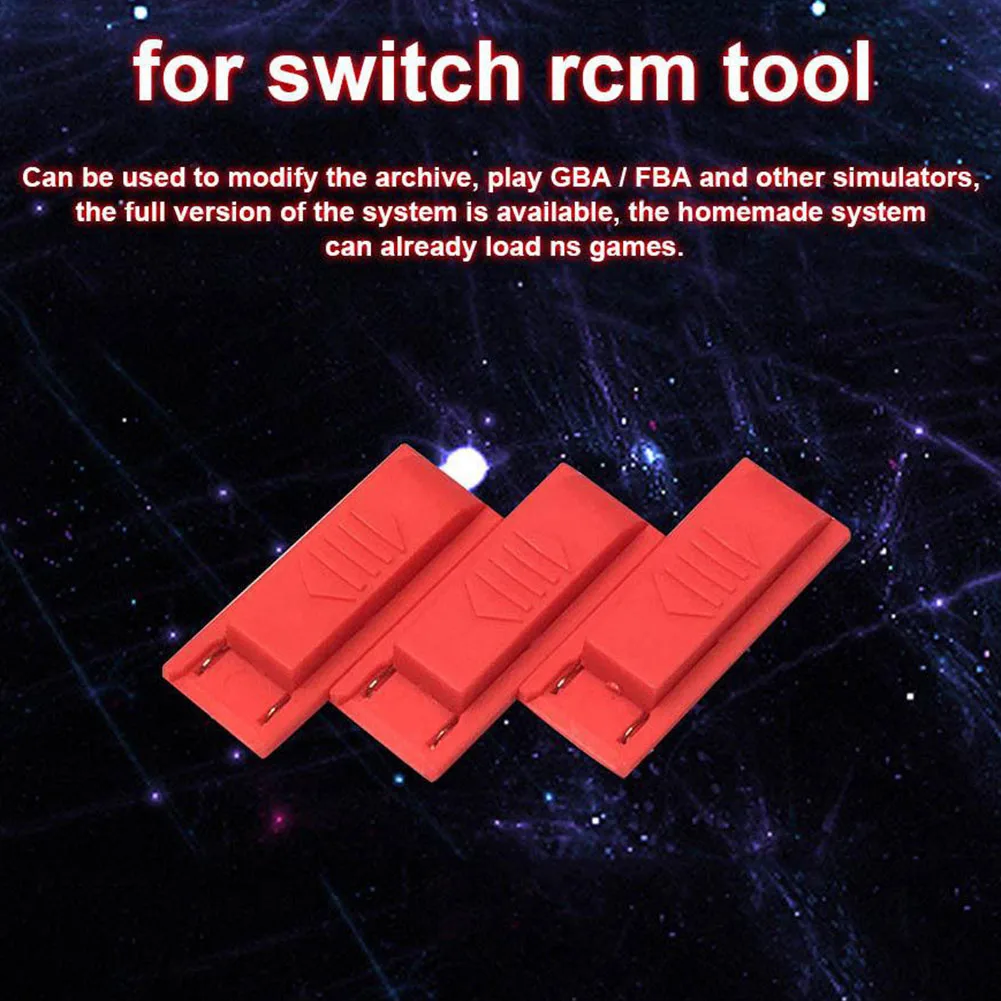 Модифицированный красный OS игровой короткий соединитель портативный RCM зажим SX NS