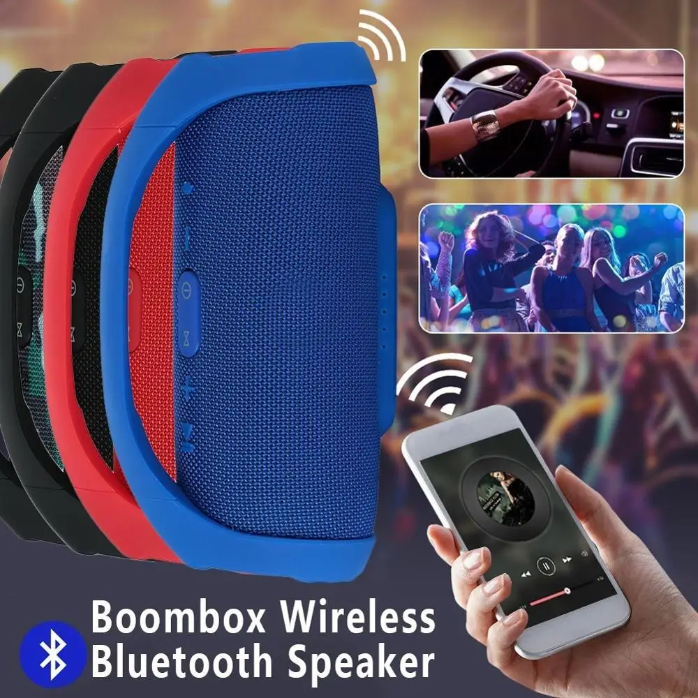 Профессиональный IPX7 Портативный Водонепроницаемый Открытый HIFI Колонка