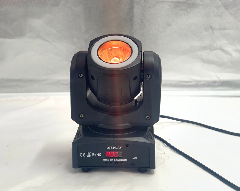Мини светодиодный 60 Вт Луч с 12 Светодиодный SMD5050 RGB 3в1 Halo Effect светодиодный супер яркий светодиодный DJ Точечный светильник фирмы "DMX"