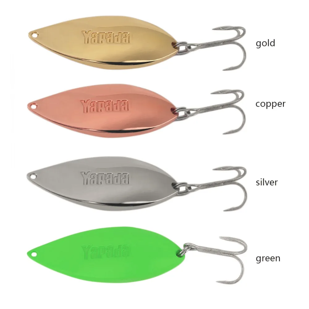 Приманка YAPADA в виде ложки 10/15/20/25 г из цинкового сплава|isca artificial|lure baitspoon lure |