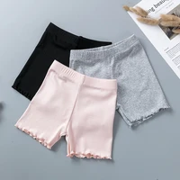 100 cotton girls safety pants top quality kids short pants underwear children summer cute shorts underpants for 3 10 years old