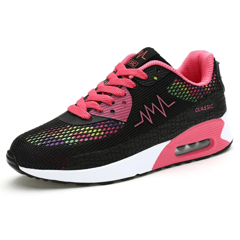 Новое поступление спортивная женская обувь для пробежки 2017 Женские Дышащие