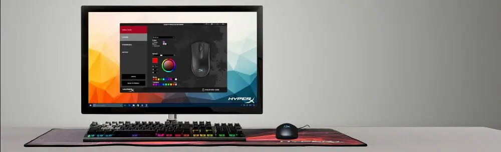 Игровая мышь kingston HyperX Pulsefire Core RGB Lighting проводная мышь Pixart 3327 dpi 6200 профессиональная Сверхлегкая игровая мышь