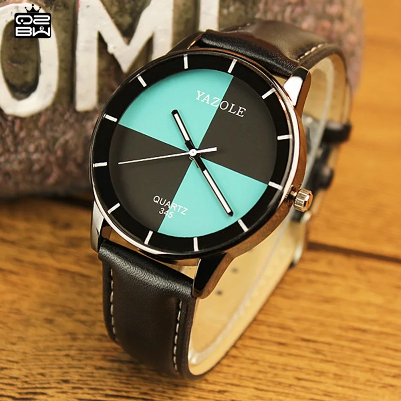 Yazole часы женщины водонепроницаемые кожаный вахта женские леди montre роковой relógio